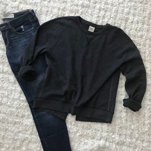 Charcoal Gray Thin Sweatshirt